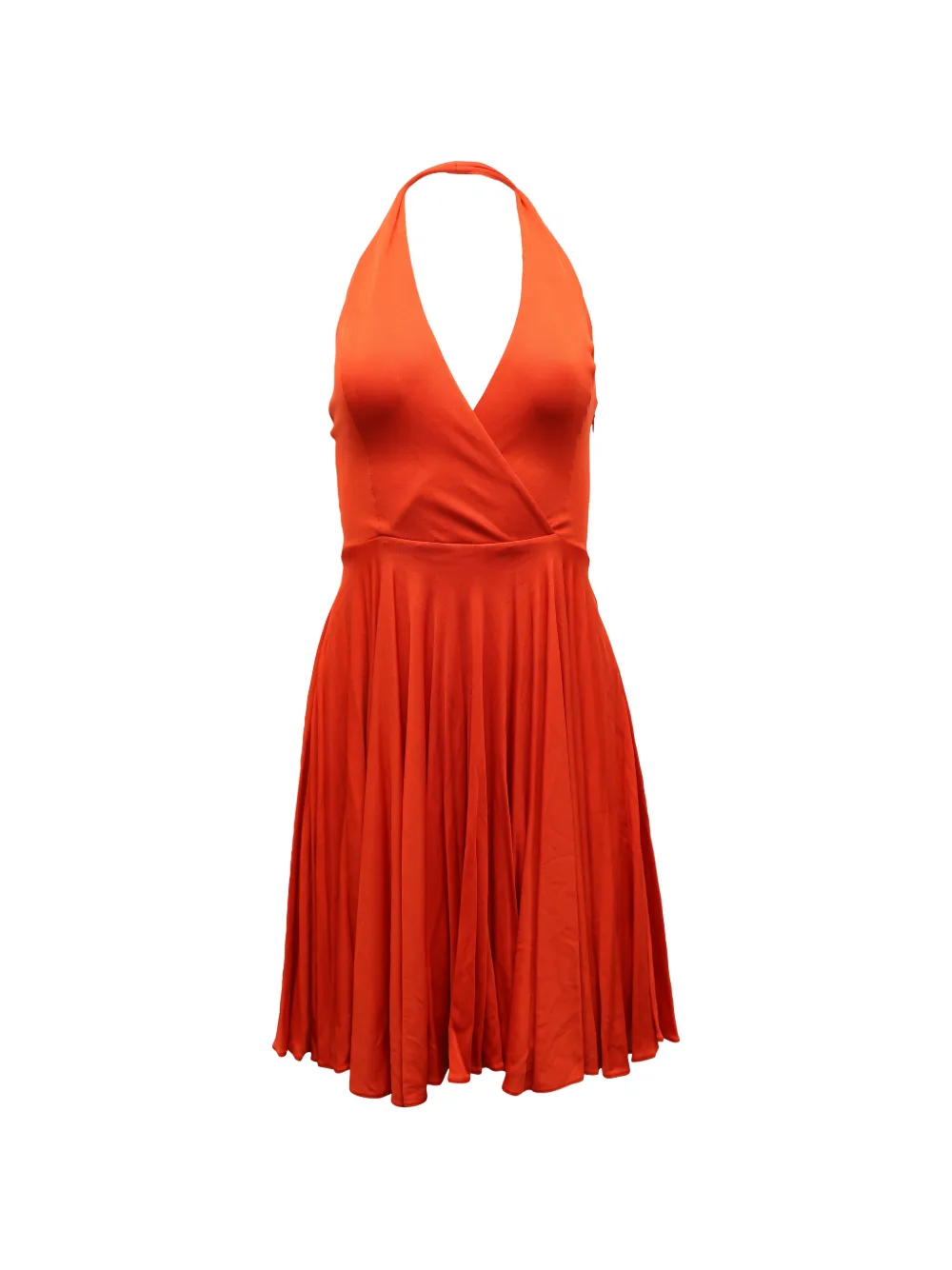 Ralph Lauren Collection halterneck mididress - Arancione