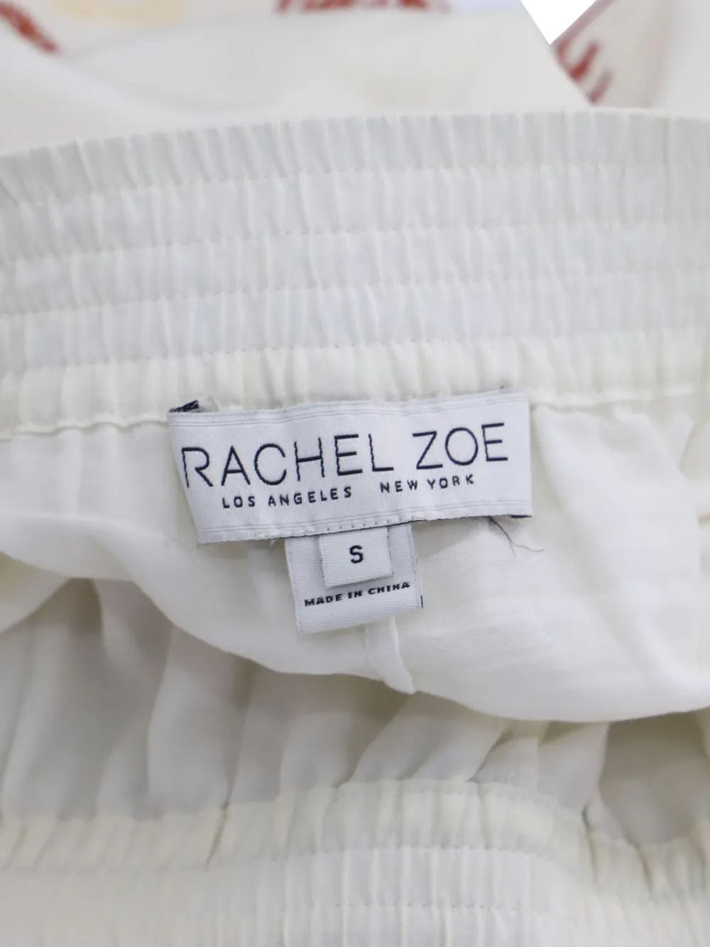  Rachel Zoe Stephanie Embroidered Drawstring Shorts - Neutrals 