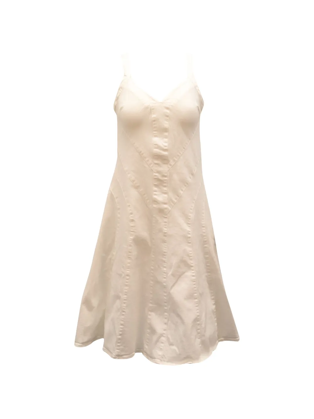 Ralph Lauren Vintage V-neck dress - Toni neutri