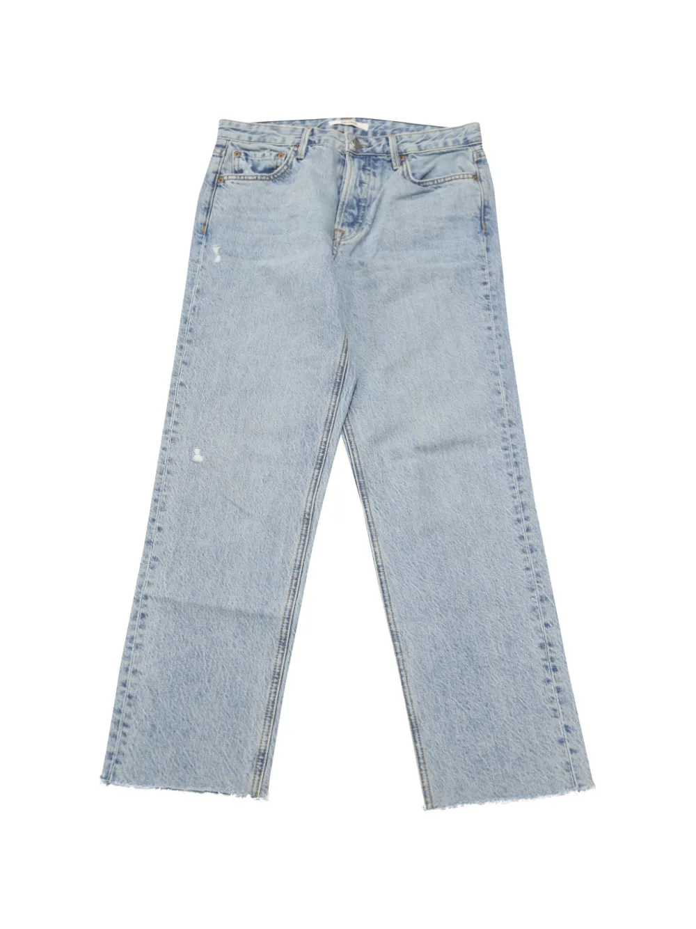 Grlfrnd Helena frayed-hem jeans - Blu