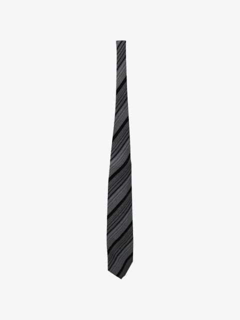 Giorgio Armani Pre-Owned striped silk tie