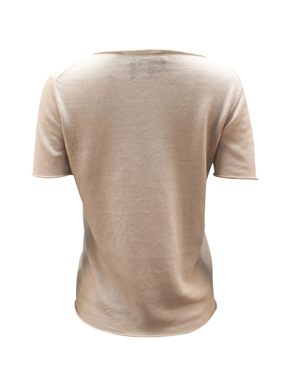 Rolled-Edges T-Shirt