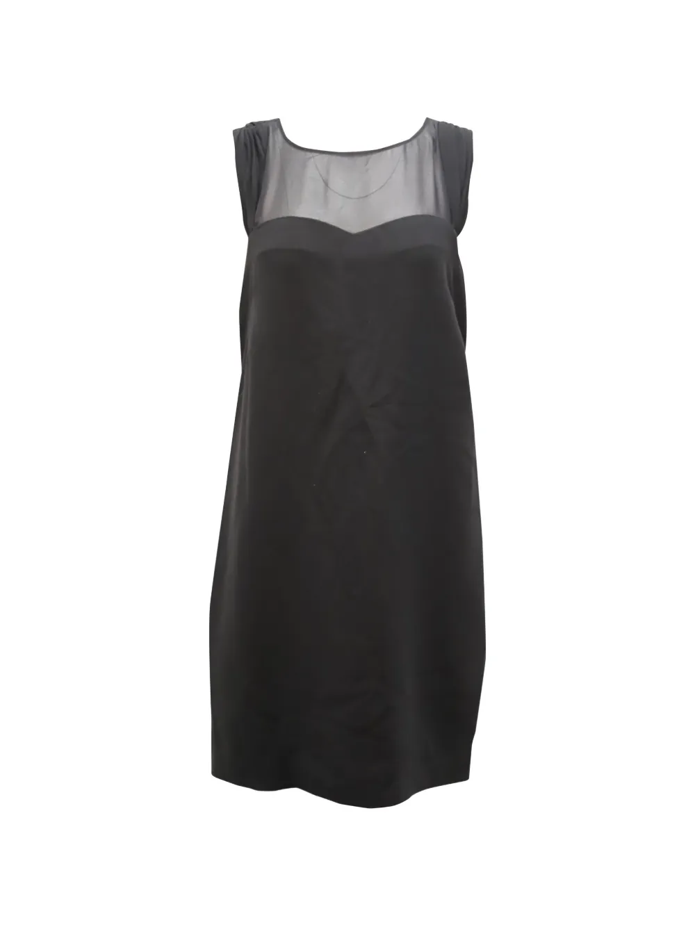 SANDRO rialto sheer dress - Nero