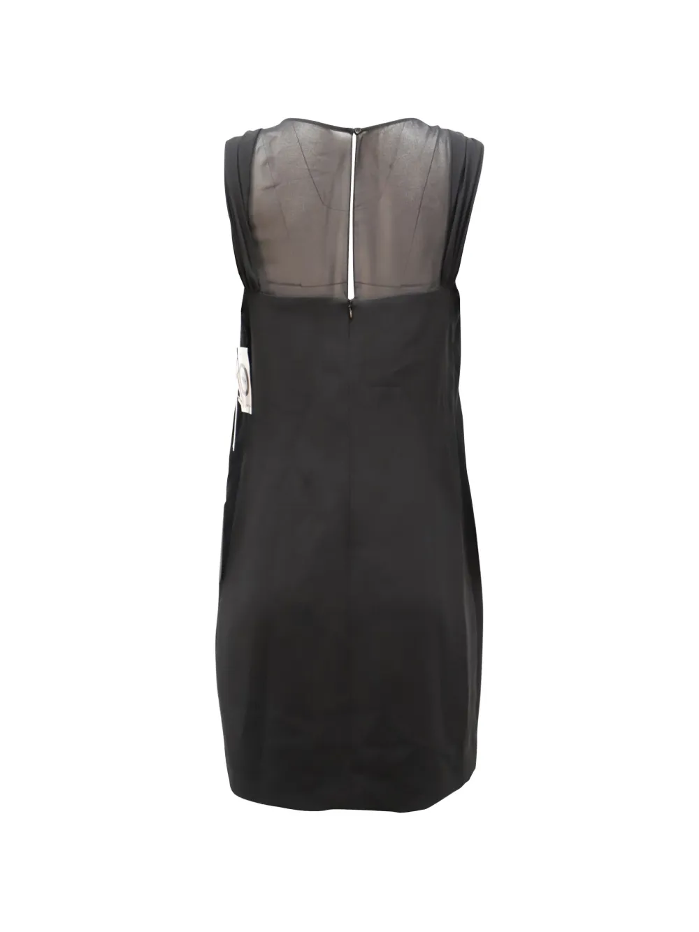 SANDRO rialto sheer dress - Zwart
