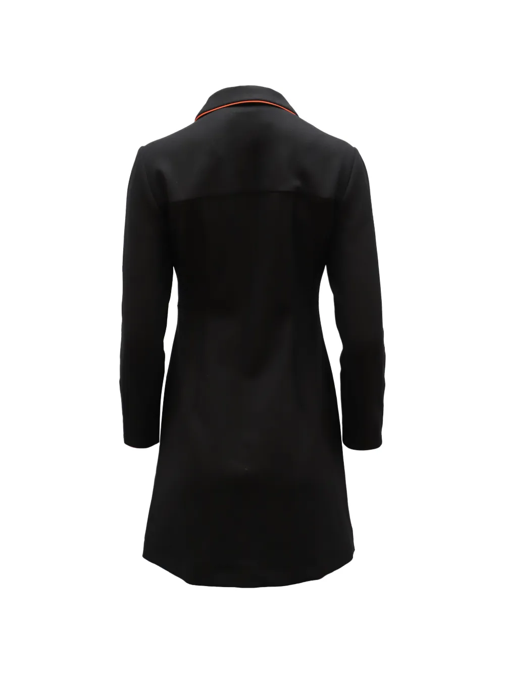 Cefinn zip front midi dress - Zwart