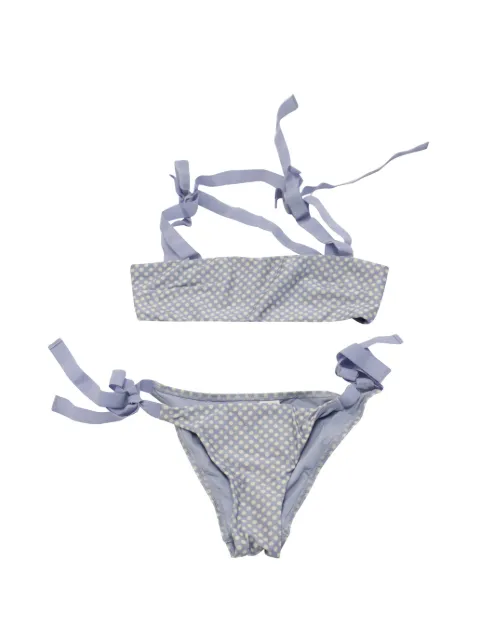 ZIMMERMANN bikini con motivo de lunares