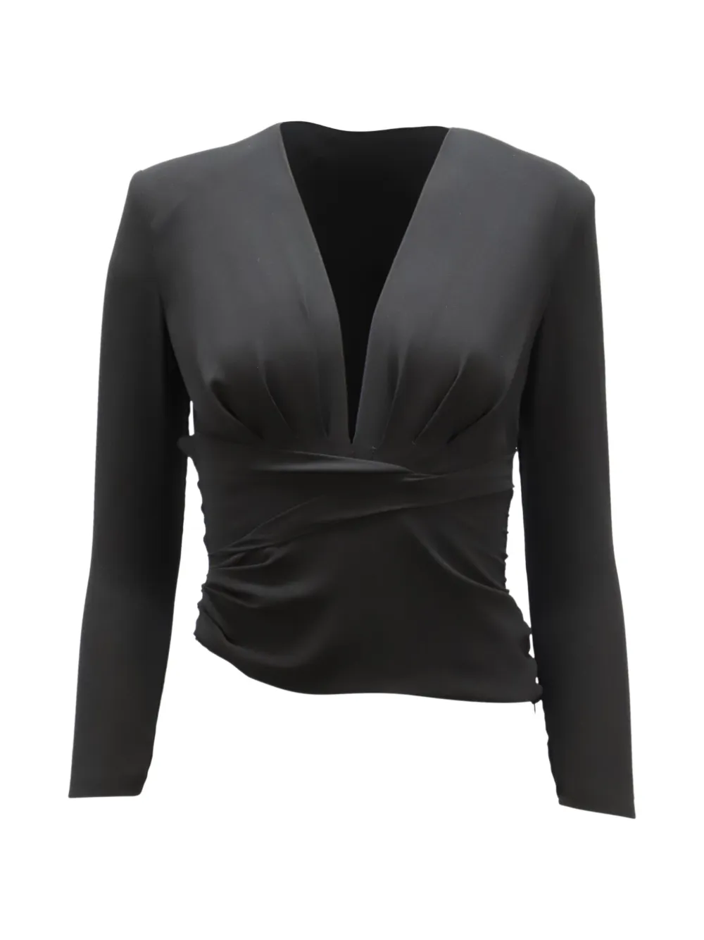 IRO Madera V-neck top - Nero