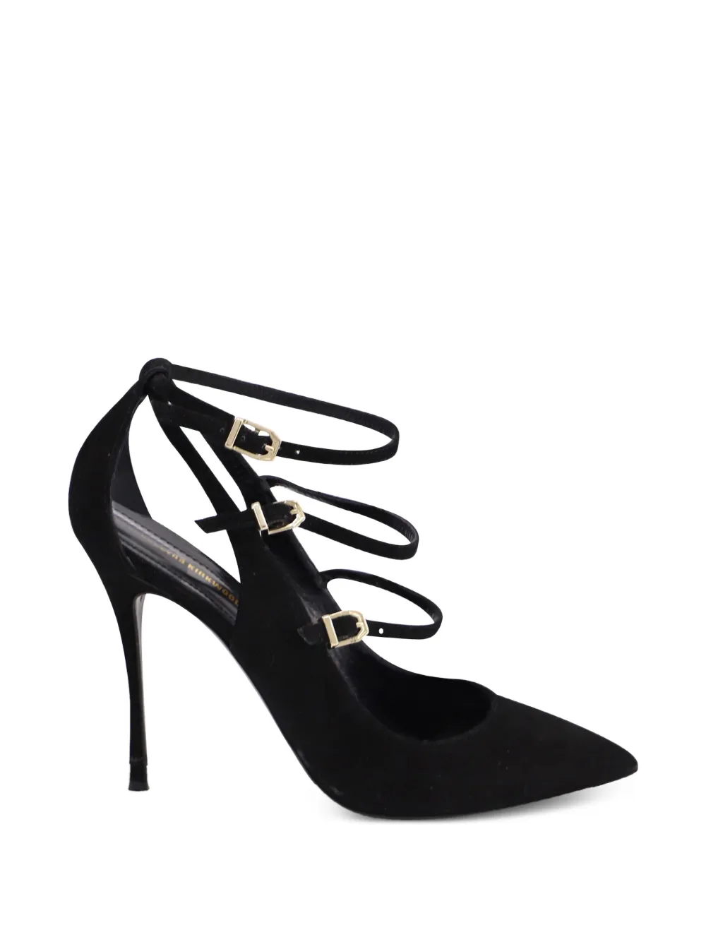Nicholas Kirkwood Lauren buckle strappy pumps - Nero