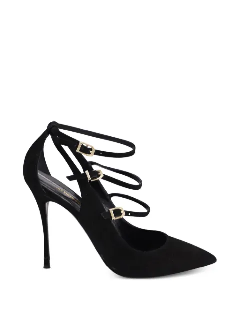 Nicholas Kirkwood Lauren buckle strappy pumps