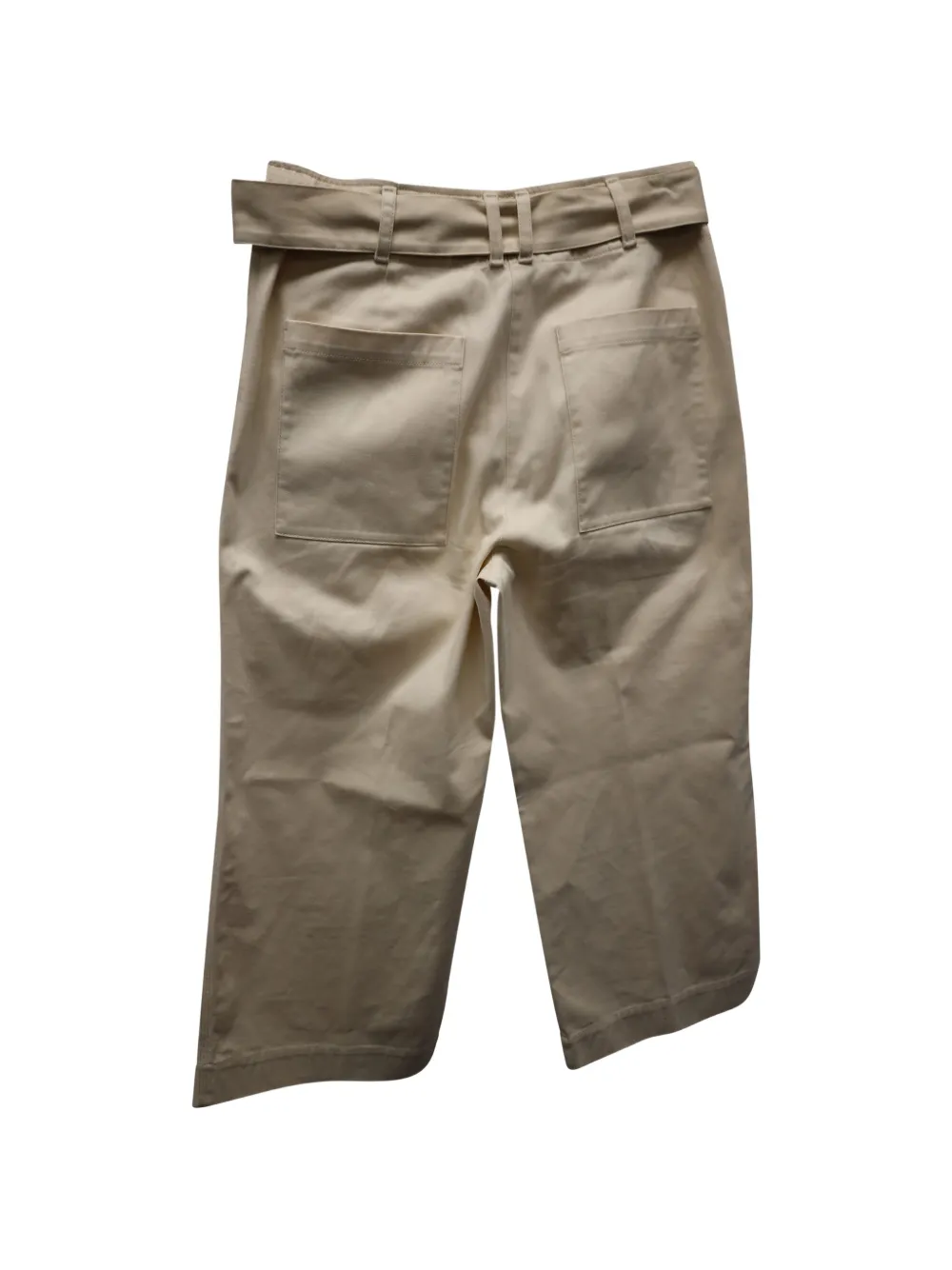 Proenza Schouler belted cotton trousers - Beige