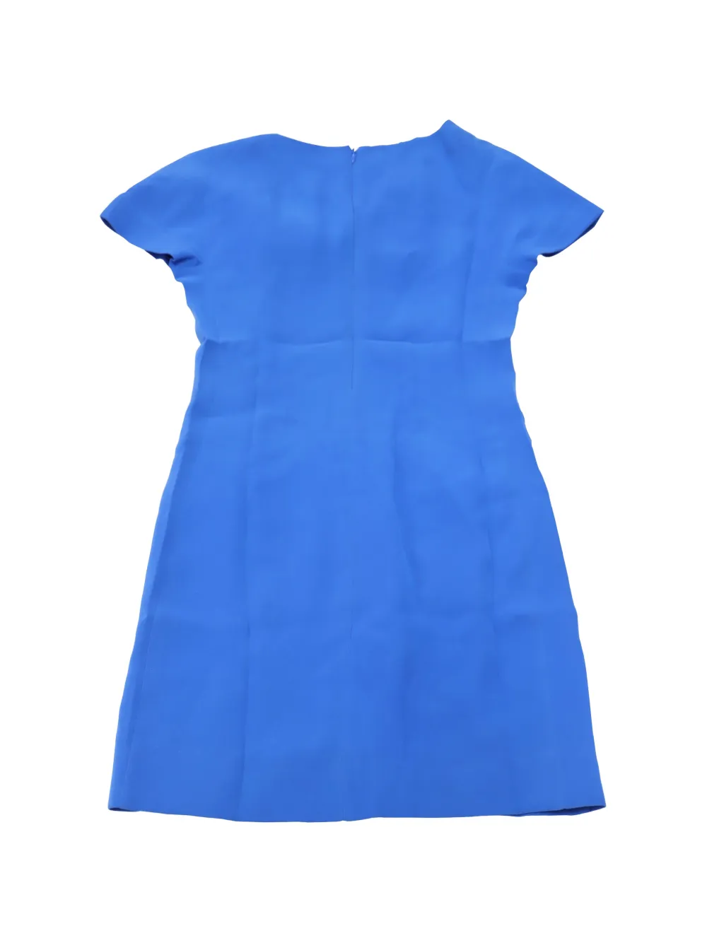 Balenciaga Pre-Owned silk shift dress - Blauw