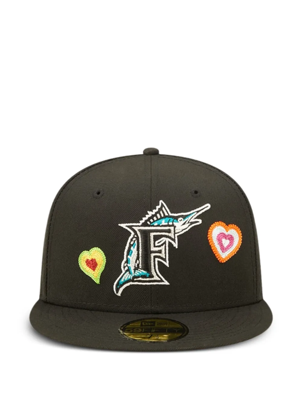 NEW ERA CAP Cappello da baseball MLB Florida Marlins 59Fifty - Nero