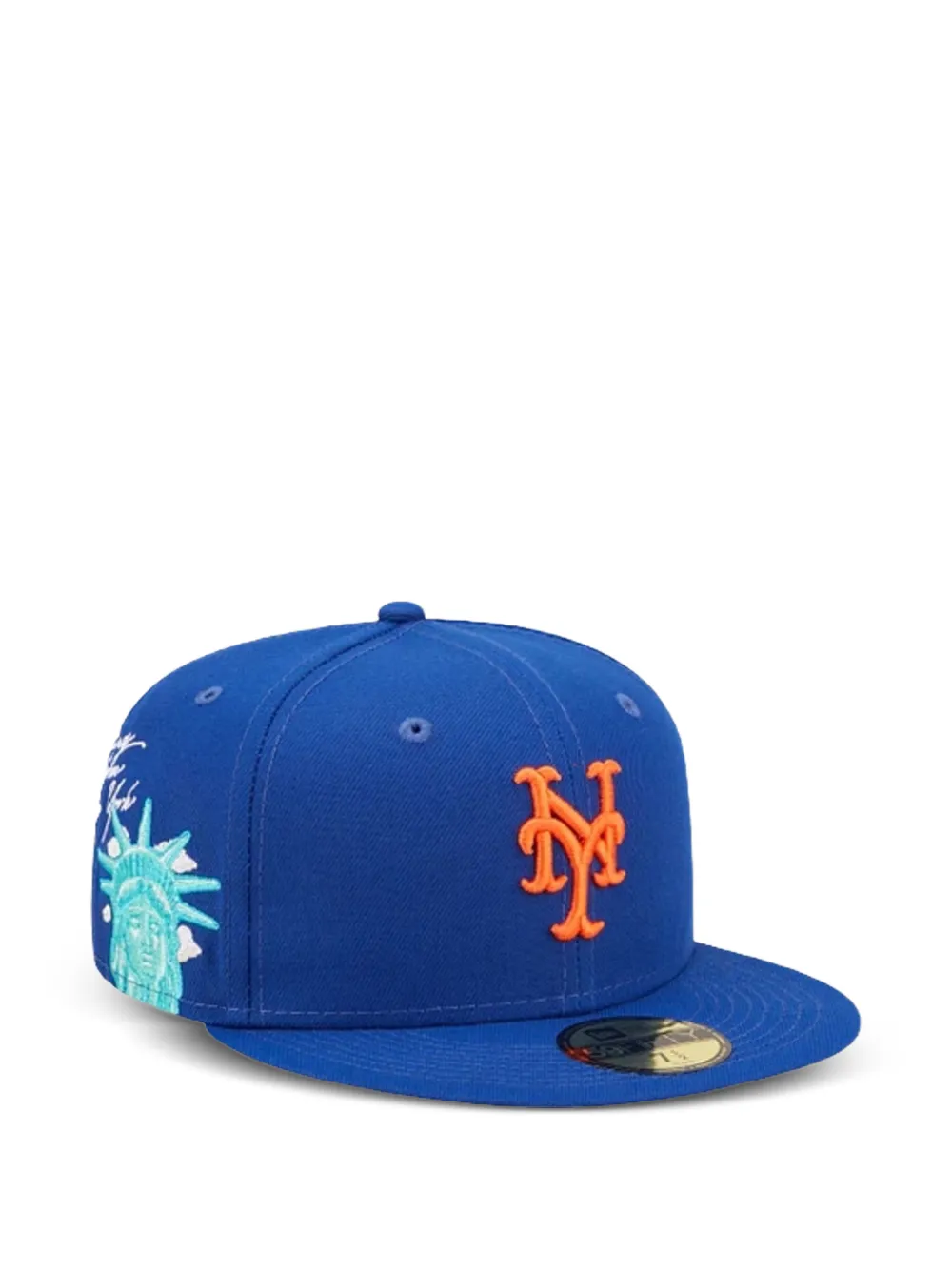  New Era Cap 59fifty Mlb New York Mets Cloud Icon Fitted Cap - Blue 