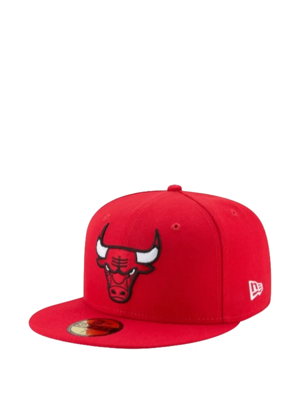 NEW ERA CAP Chicago Bulls logo-embroidered baseball cap - Rood