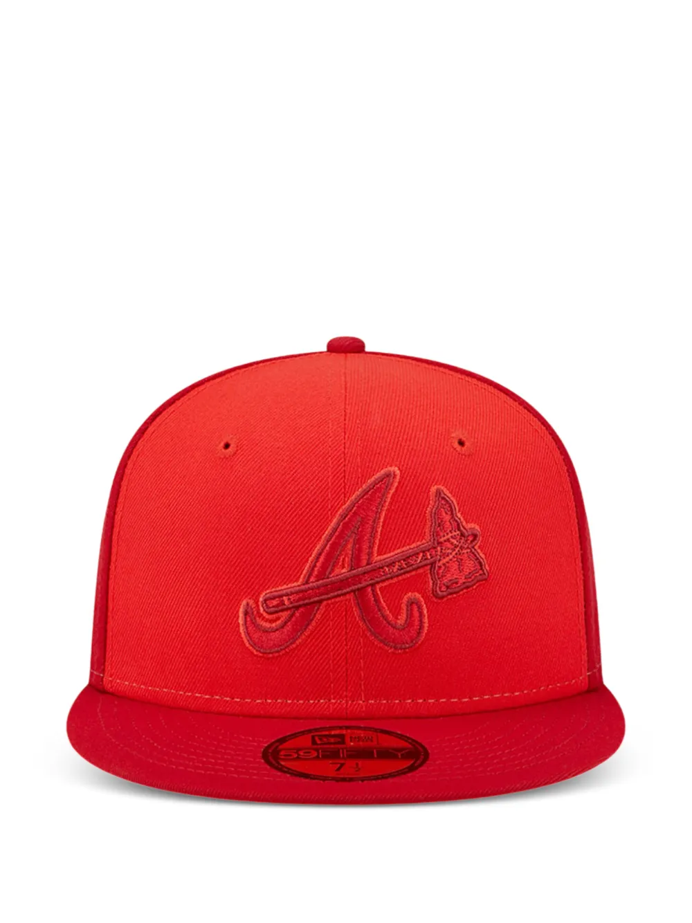 NEW ERA CAP Cappello Atlanta Braves Tri-Tone Team 59FIFTY - Rosso