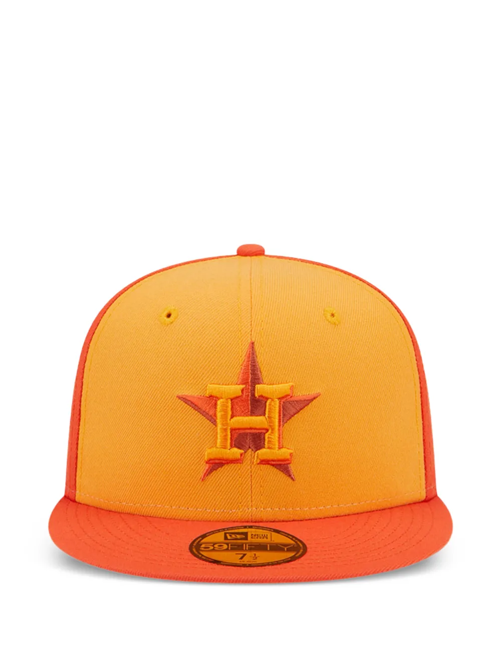NEW ERA CAP Houston Astros Tri-Tone Team embroidered baseball cap - Arancione