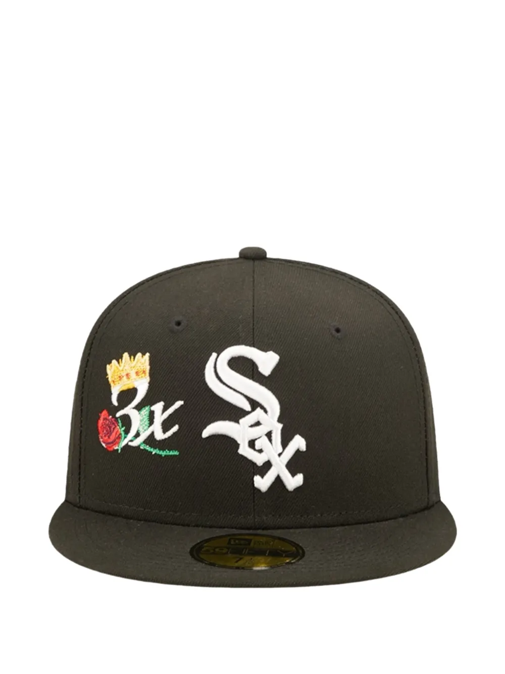 NEW ERA CAP x MLB 59FIFTY Chicago Sox Crown 3X Champs fitted hat - Nero