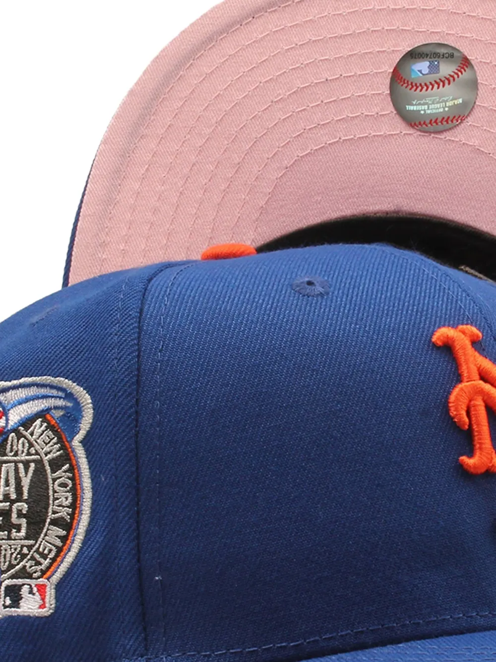 NEW ERA CAP MLB NY Mets 2000 embroidered baseball cap - Blauw