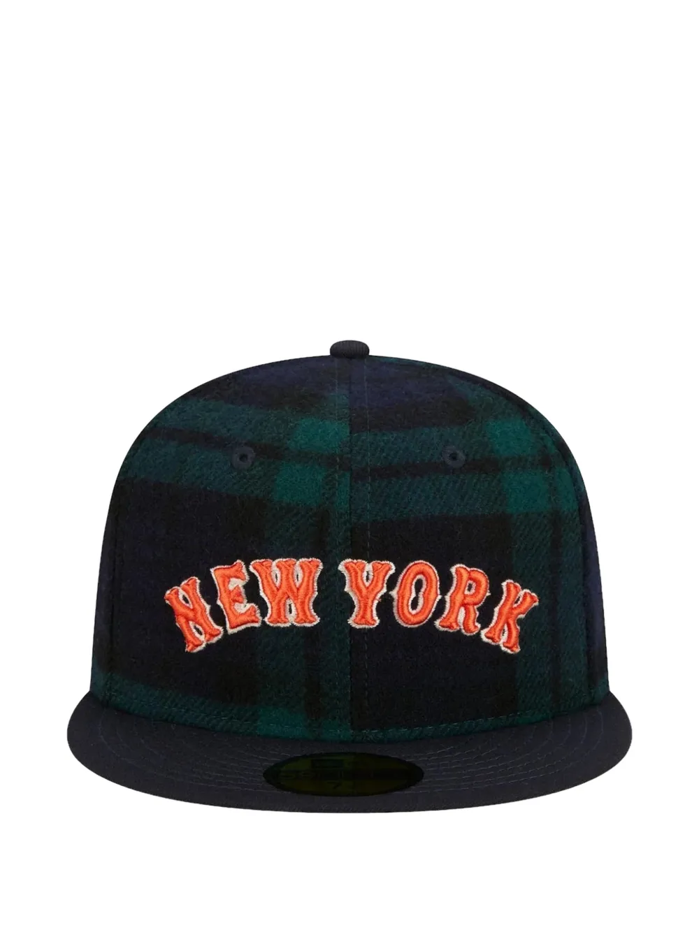 NEW ERA CAP plaid hat - Blu