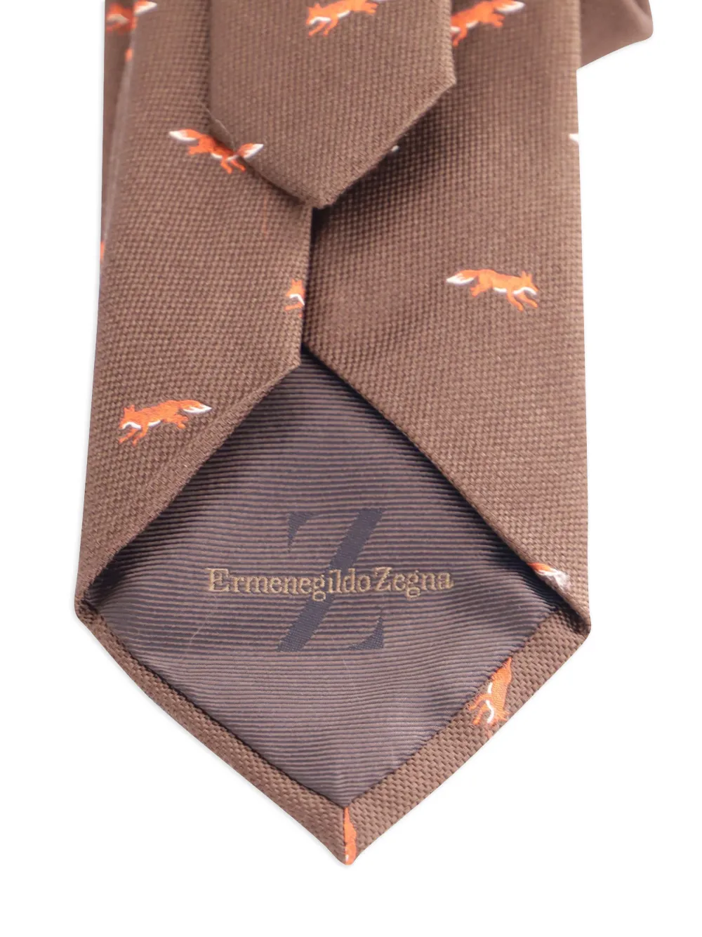 Fox-Print Tie