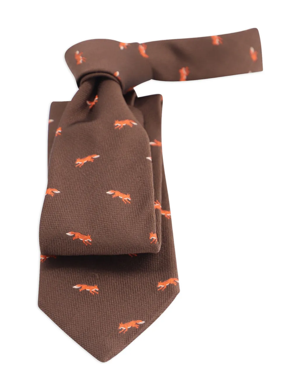 Fox-Print Tie