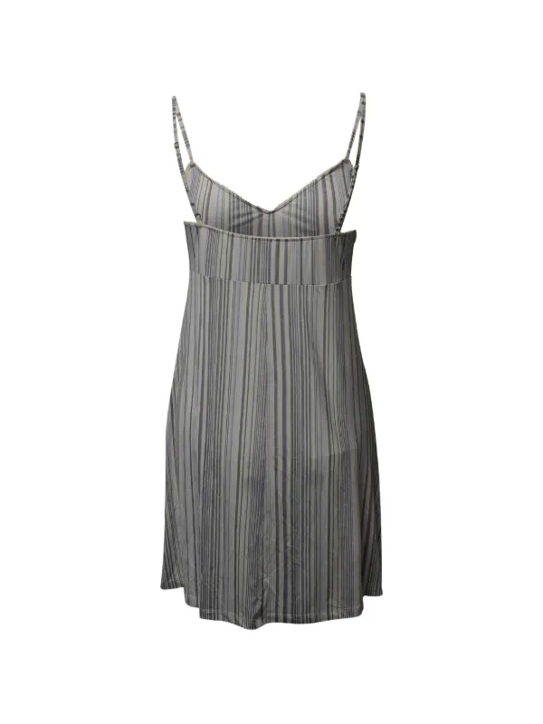 ZIMMERMANN Striped Maxi Dress | Neutrals | FARFETCH