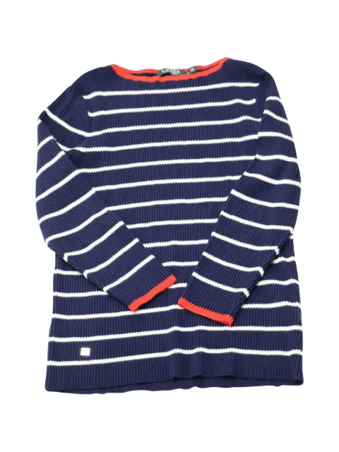 Ralph Lauren Vintage ストライプ リブニット セーター