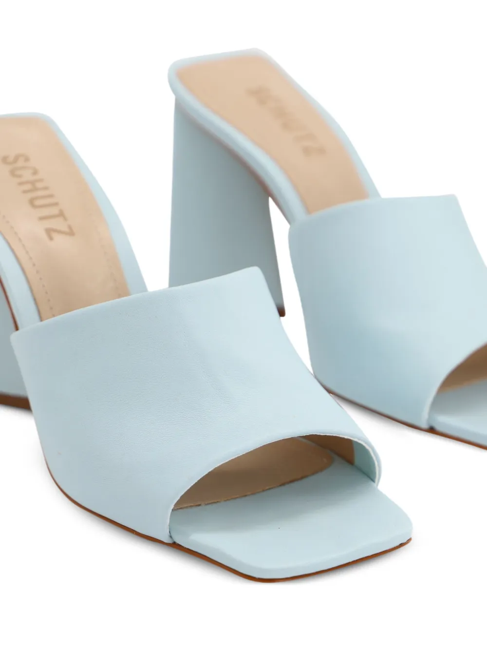 Schutz Lizah block-heel sandals - Blauw