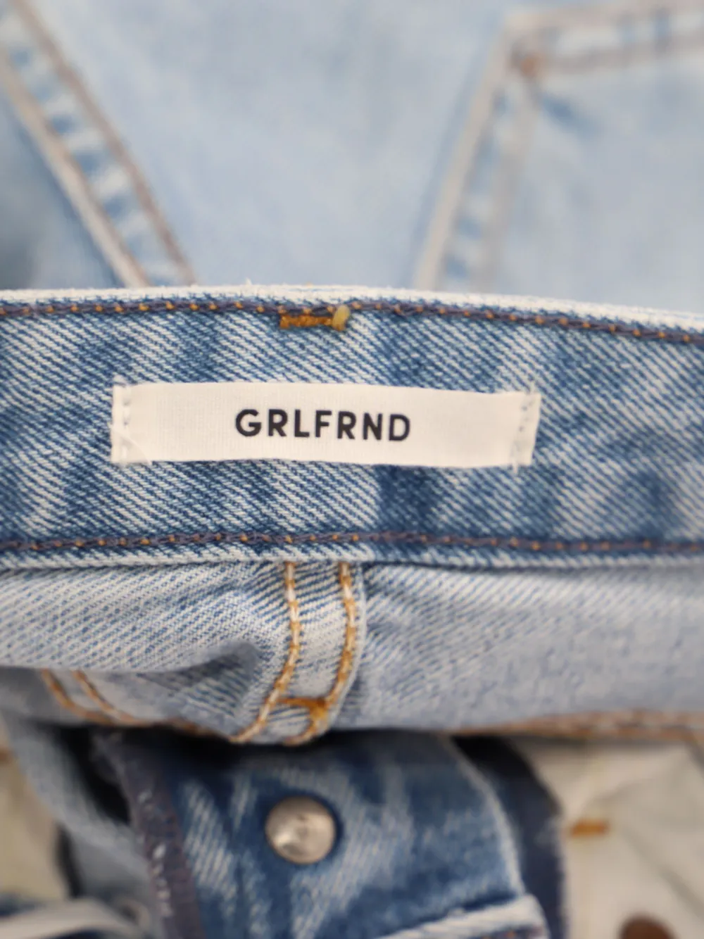  Grlfrnd Shr Helena Straight-leg Jeans - Blue 