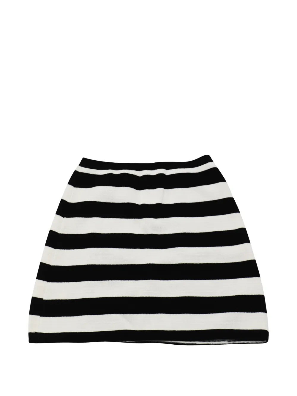 Missoni Pre-Owned striped knit mini skirt - Zwart