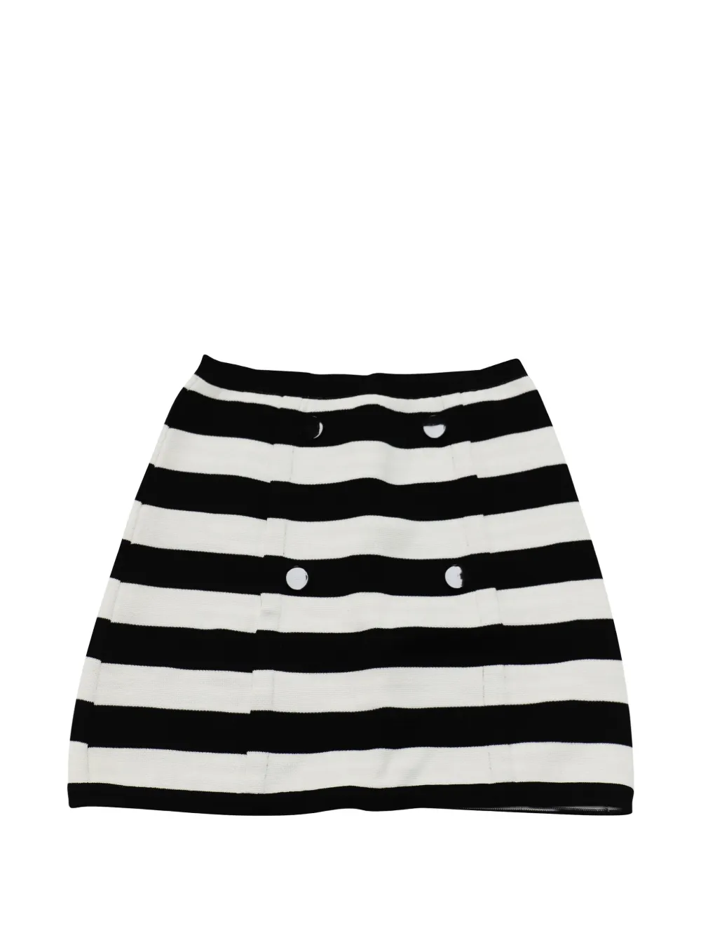 Missoni Pre-Owned striped knit mini skirt - Nero