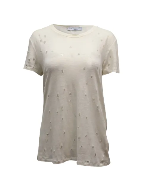 IRO T-shirt con effetto vissuto