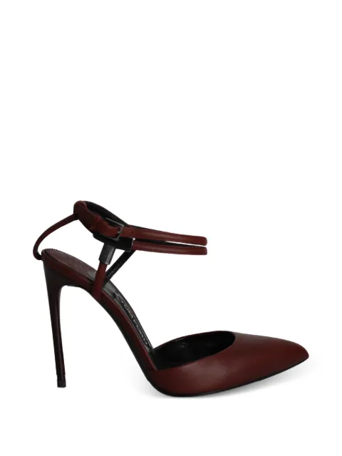 Tom Ford Vintage leather ankle-strap pumps