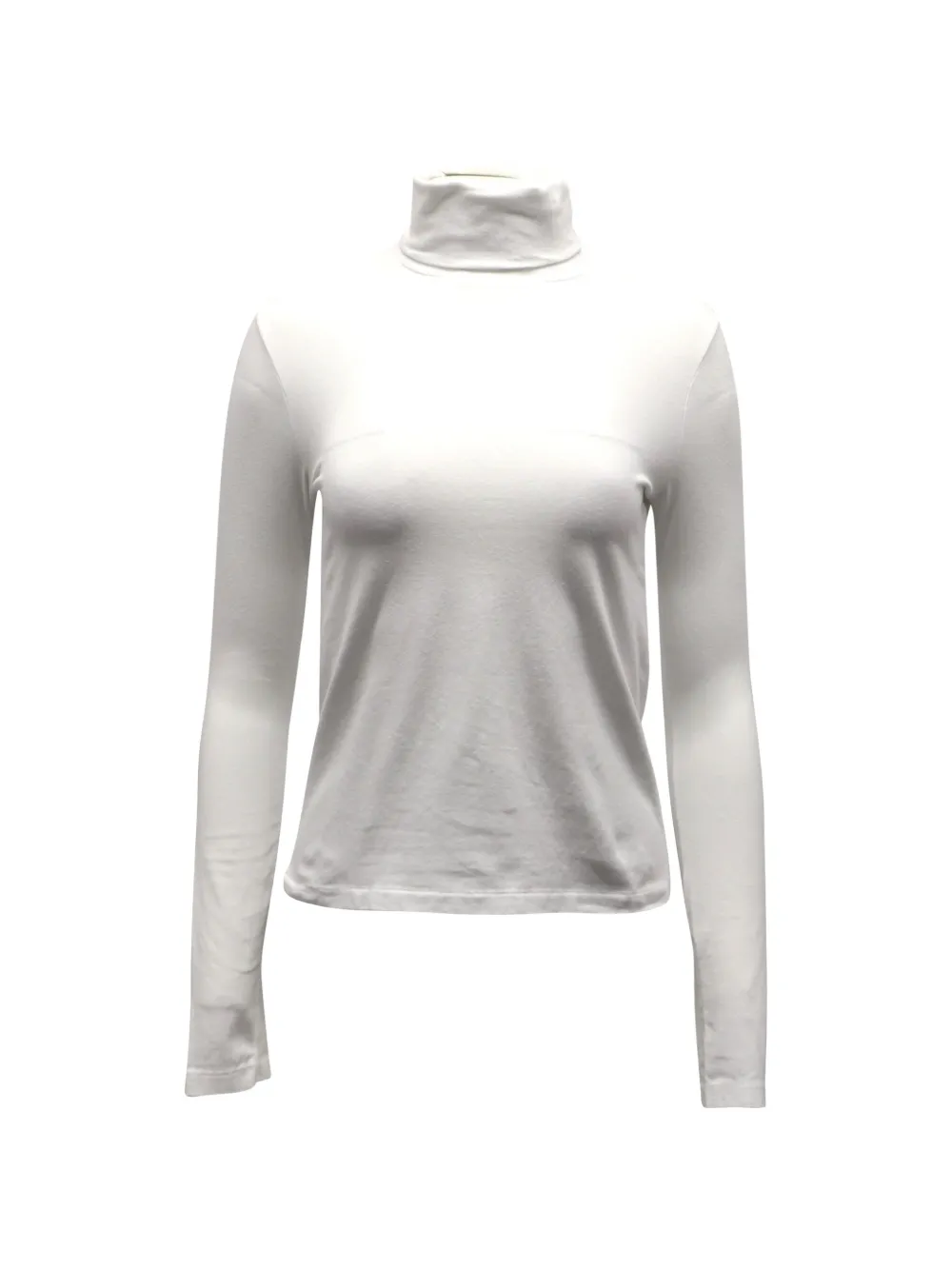 RE/DONE x Hanes 60s mock-neck top - Bianco