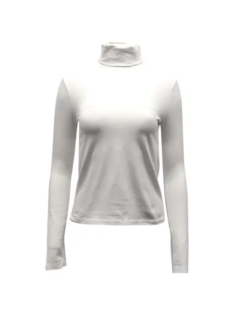 RE/DONE top con cuello alto años 60 en colaboración con Hanes 