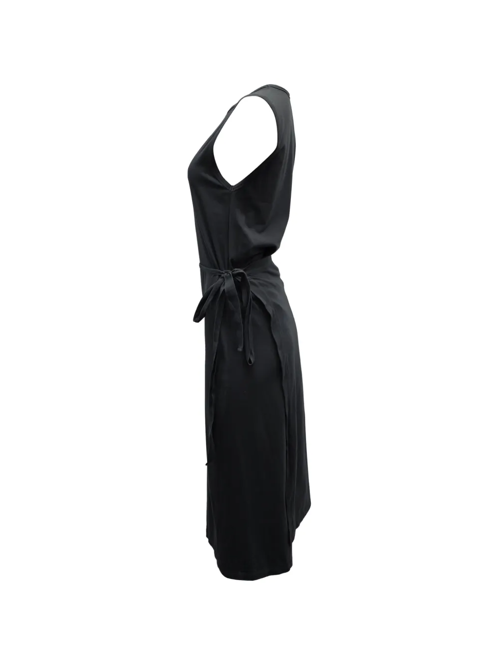 Tied-Waist Midi Dress