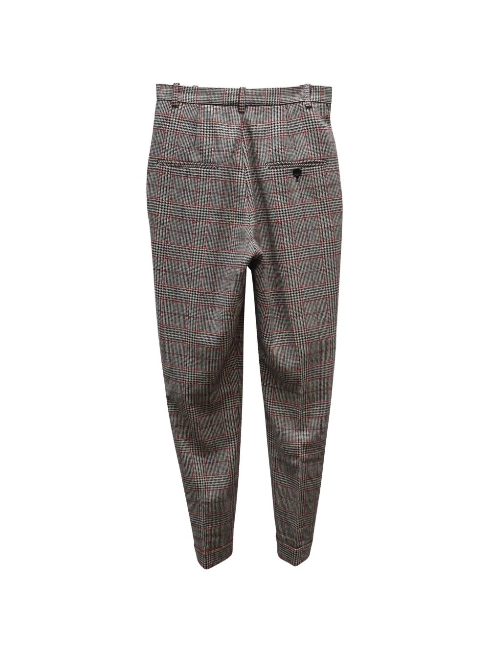 Isabel Marant Vintage check-pattern trousers - Grijs