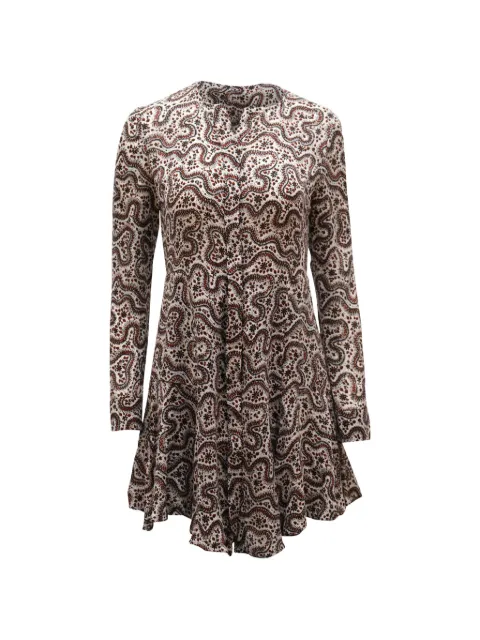 A.L.C. paisley-pattern mini dress
