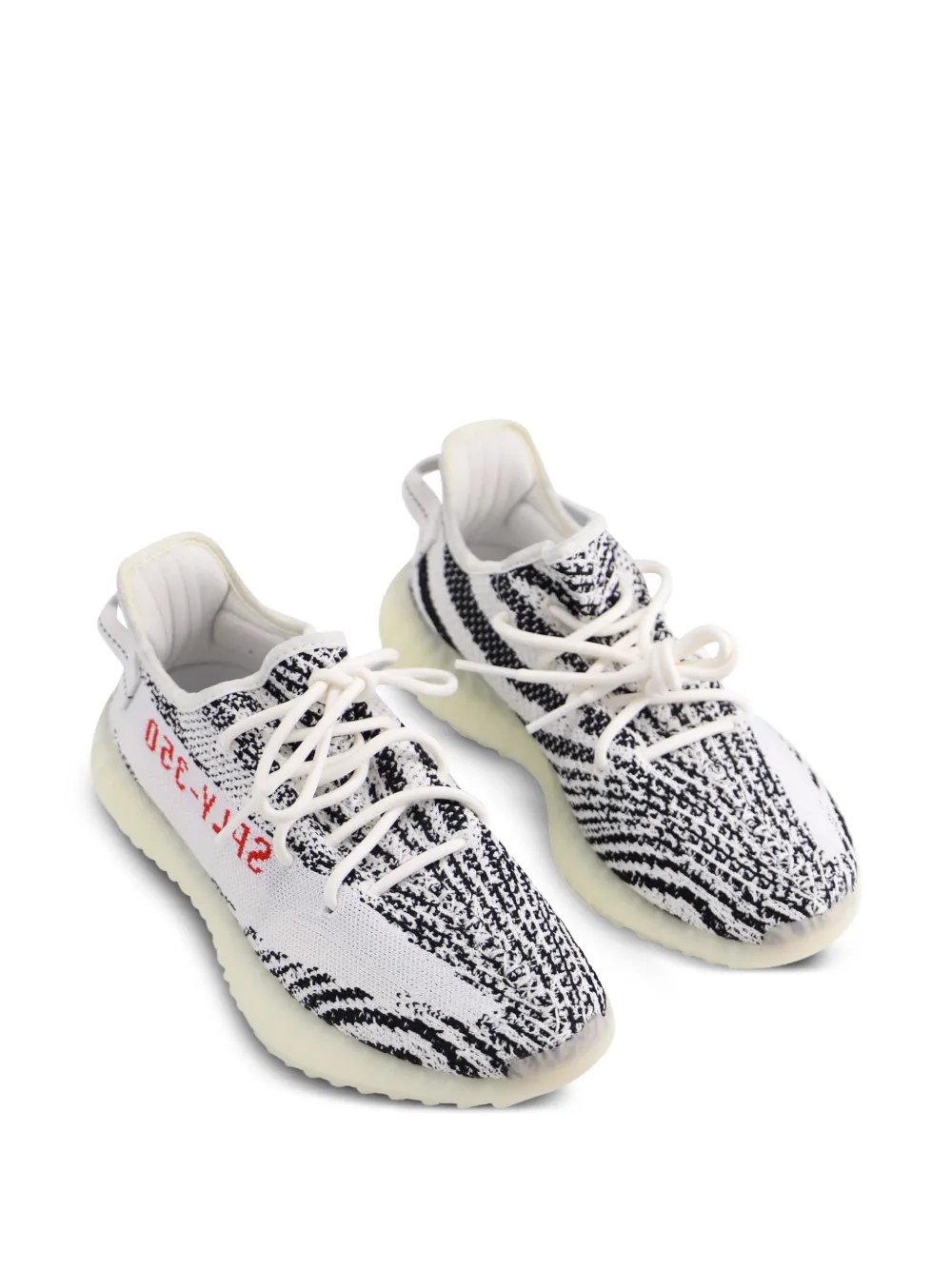 Adidas Yeezy Boost 350 V2 Sneakers | White | FARFETCH display picture 3