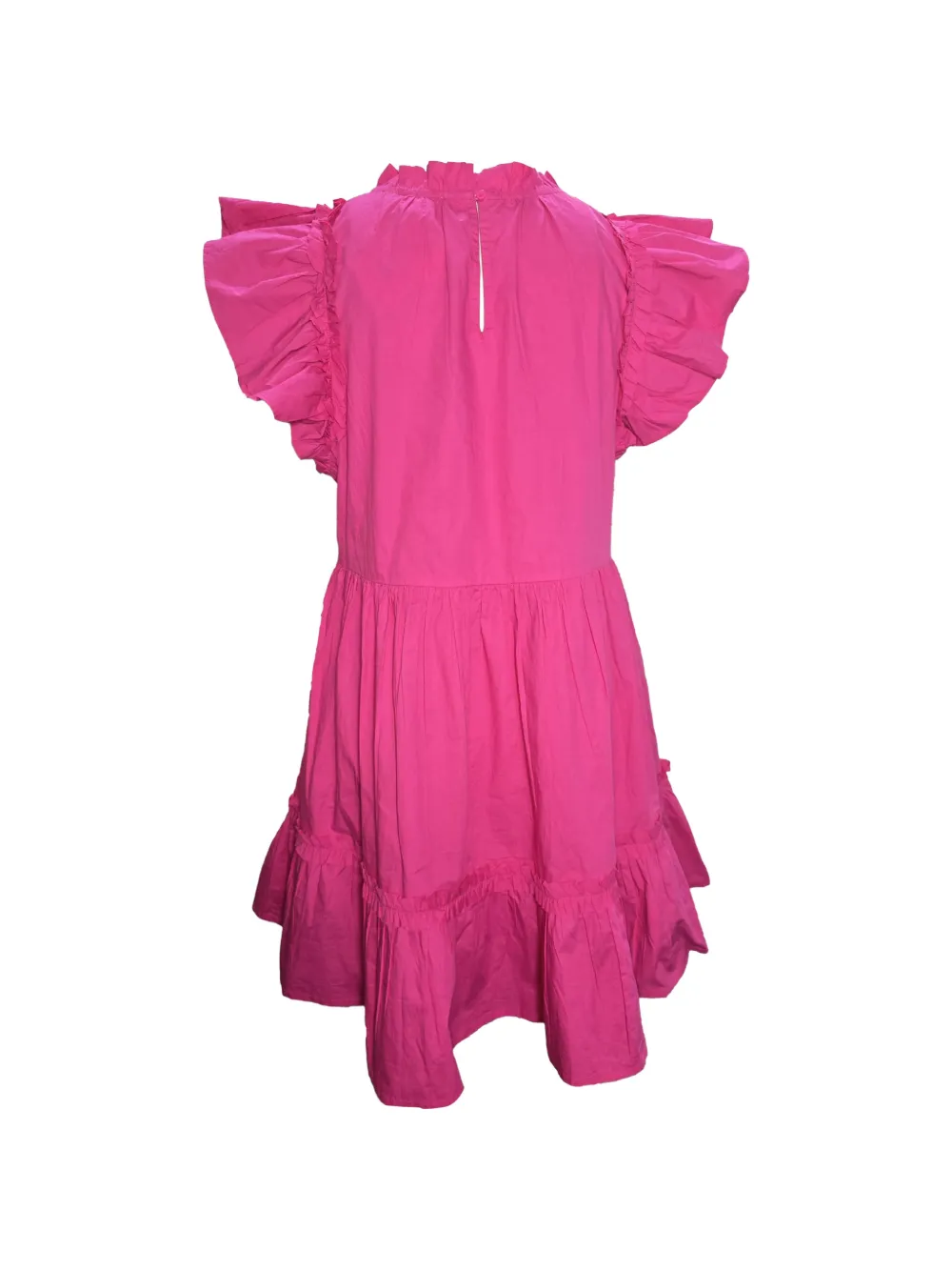 Caroline Constas tiered ruffled mini dress - Roze