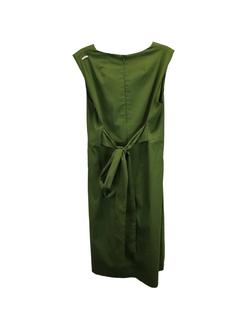 Max Mara V-neck midi dress - Groen