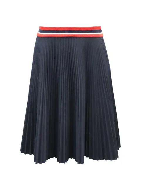 Prada Pre-Owned pleated midi skirt