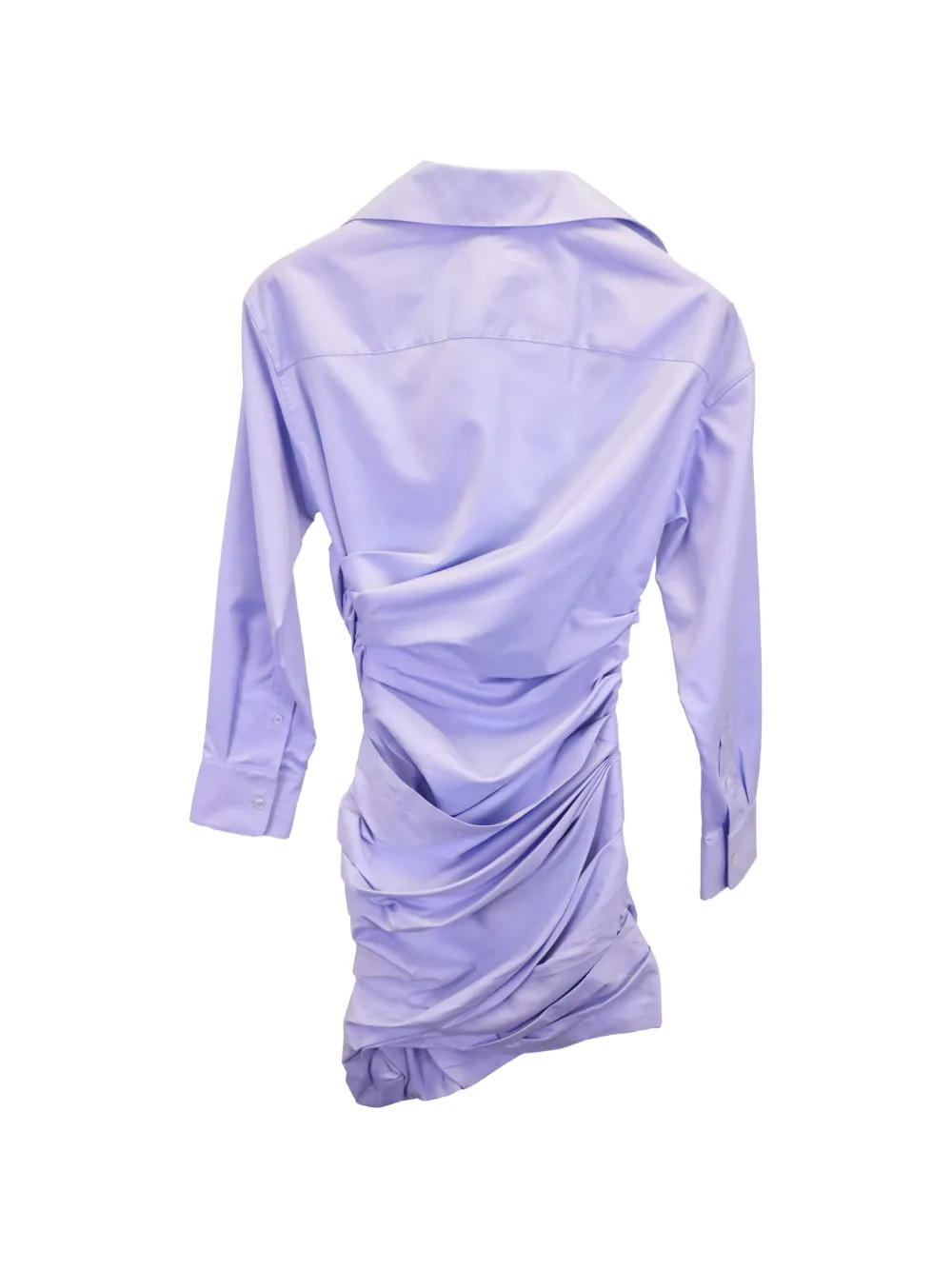 Pre-Owned Alexander Wang draped mini dress - Blauw