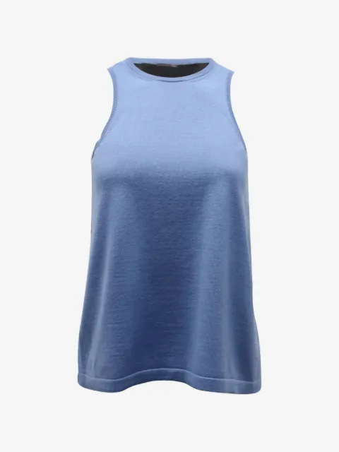 Haider Ackermann Two-tone sleeveless tank top