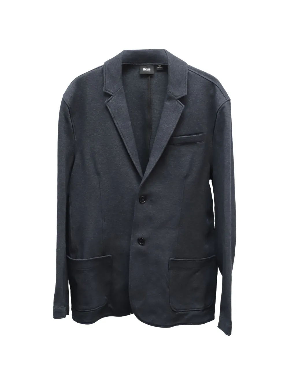 BOSS single-breasted blazer - Blu