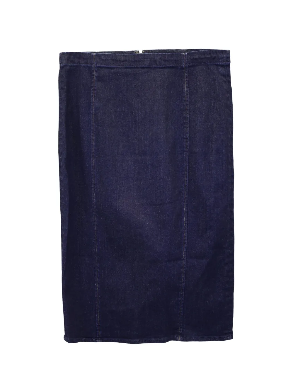 Polo Ralph Lauren Vintage denim pencil midi skirt - Blu