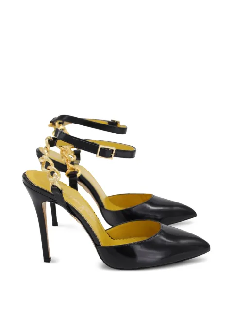 Charlotte Olympia chain-strap pumps