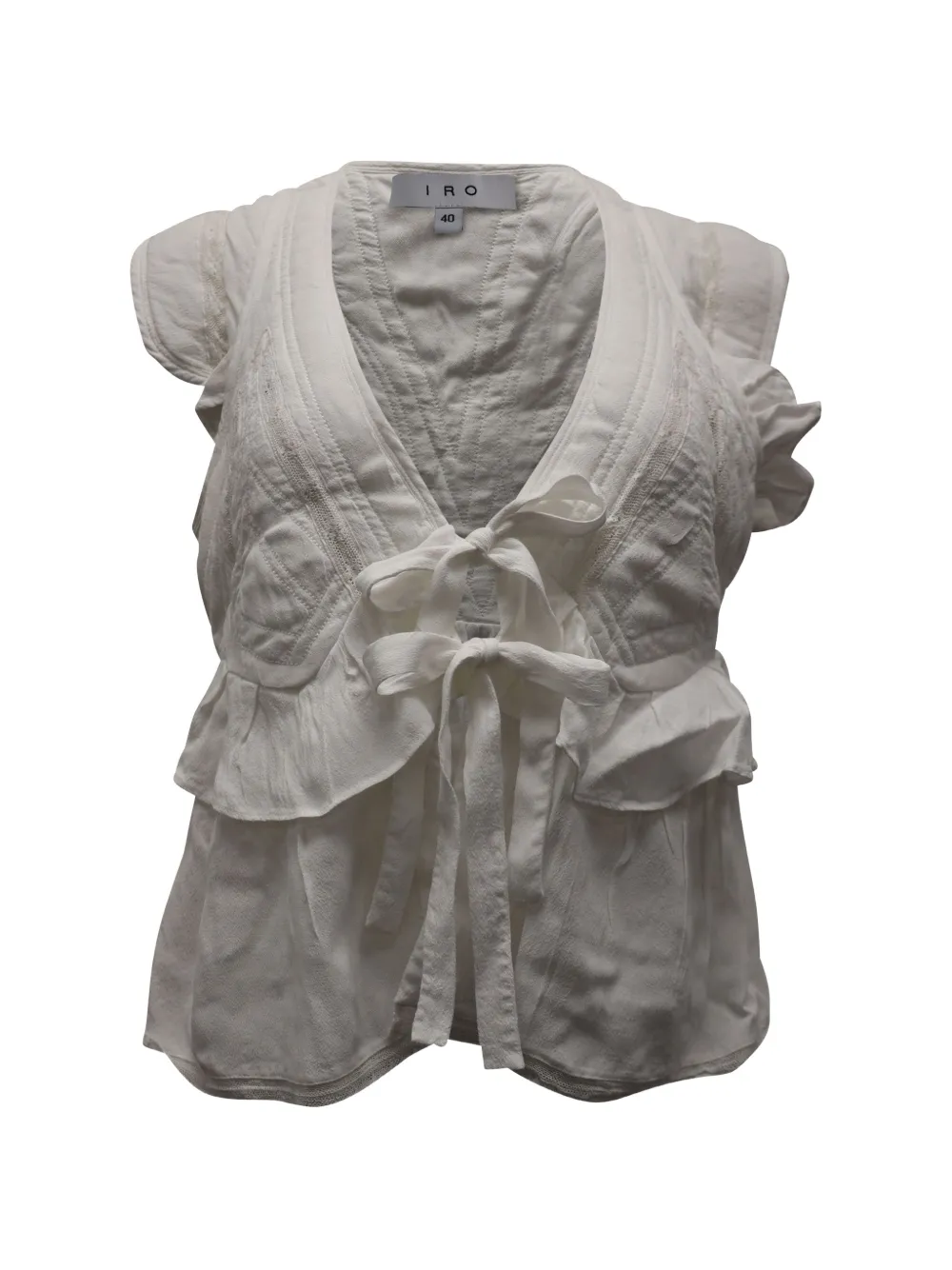 IRO V-neck blouse - Bianco