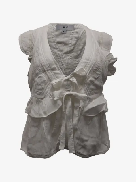 IRO blouse à col v