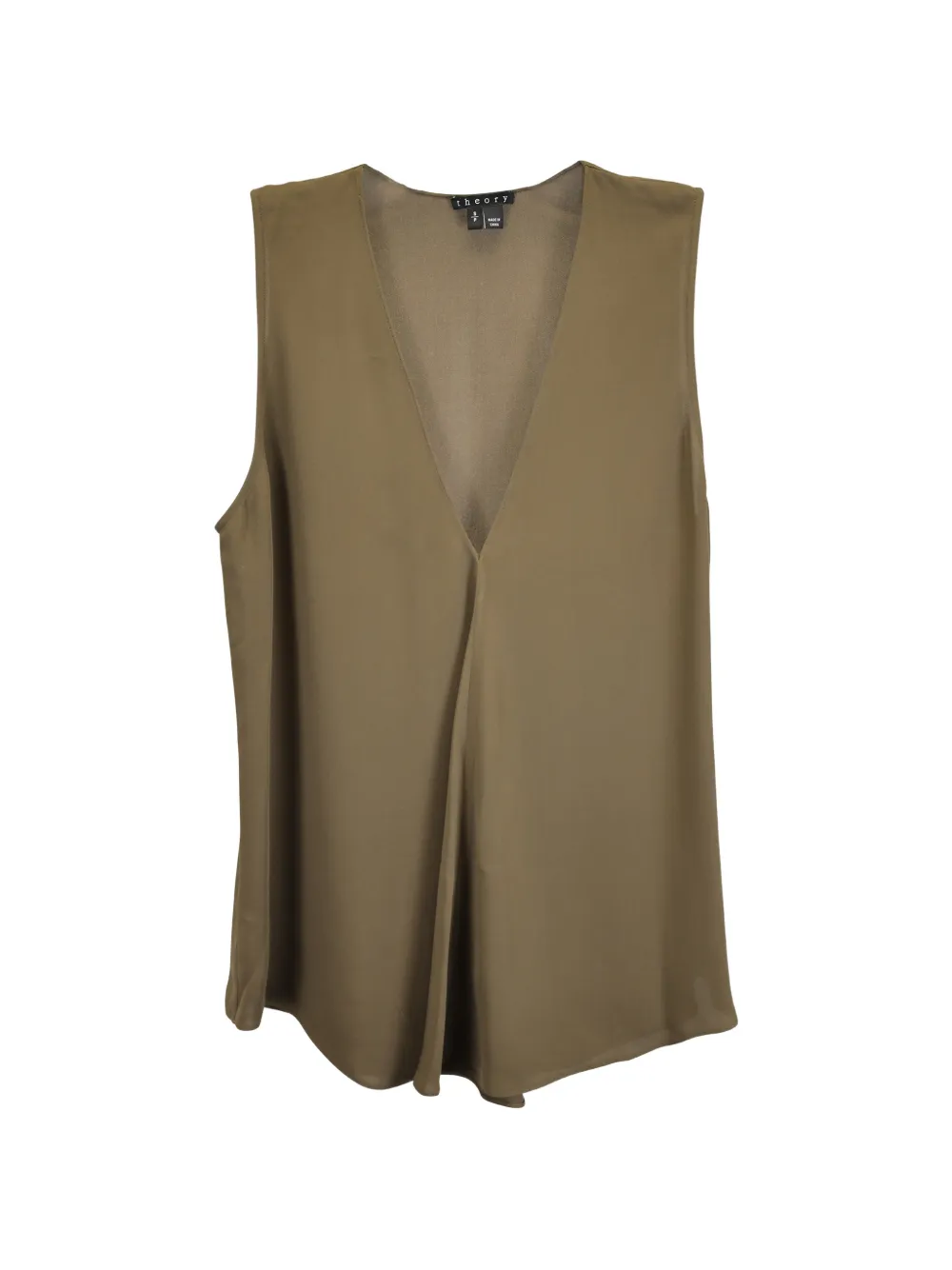 Theory V-neck blouse - Verde